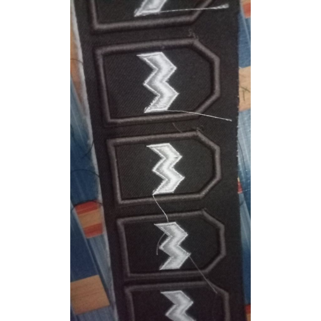 BORDIR PANGKAT AIPDA POLISI