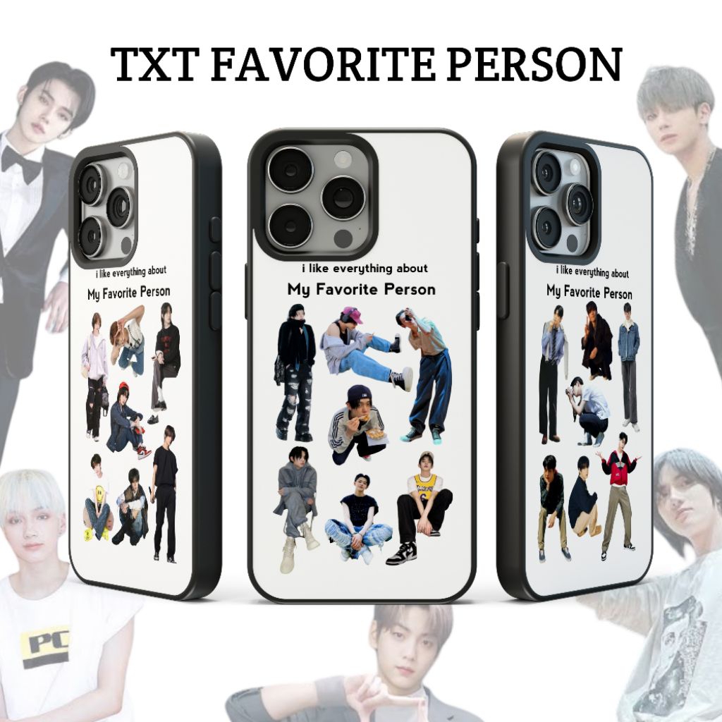 [TXT FAVORITE PERSON] Premium Case Collection Semua Tipe HP Kualitas Premium
