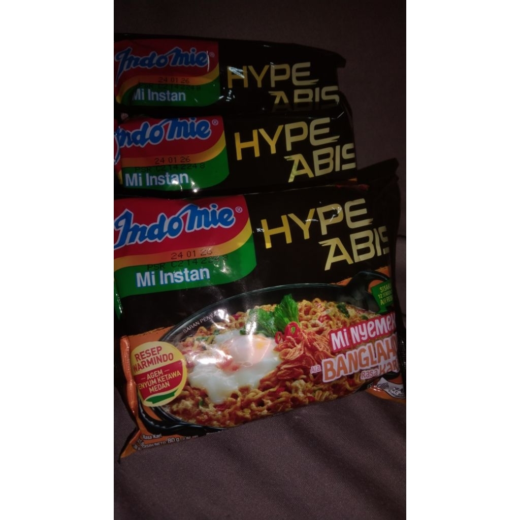 

NEW PRODUCT!! Mie Instan [Hype Abis] Mie nyemek Bangladesh
