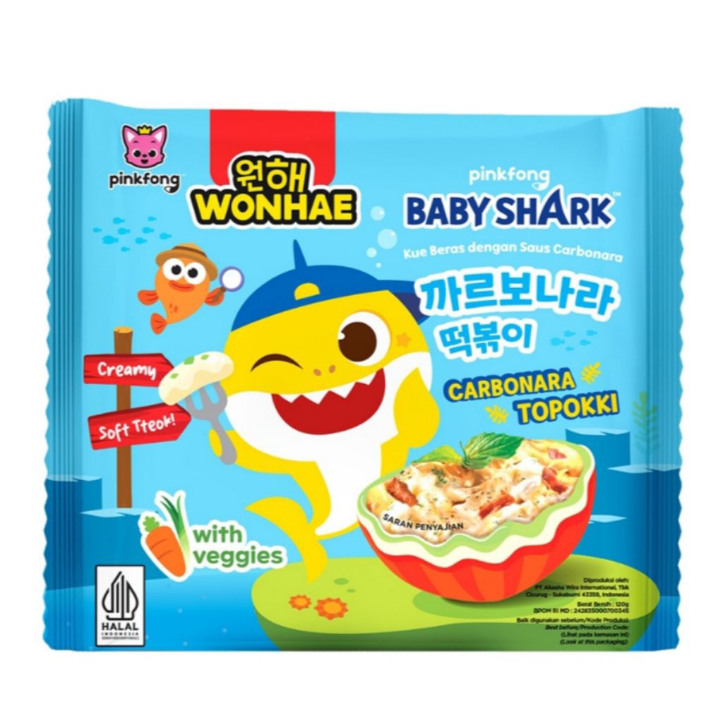 

Wonhae Topokki Kids Carbonara Instan 80gr