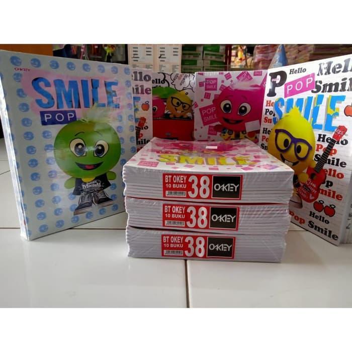 

Buku tulis OKEY 38 Lembar 1 Pak ( Isi 10 Buku)