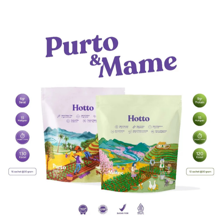 

BUNDLING HOTTO PURTO & HOTTO MAME