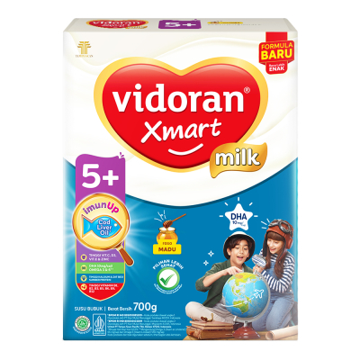 Vidoran Xmart 5+ Susu Pertumbuhan Anak 5-12 Tahun 700 g