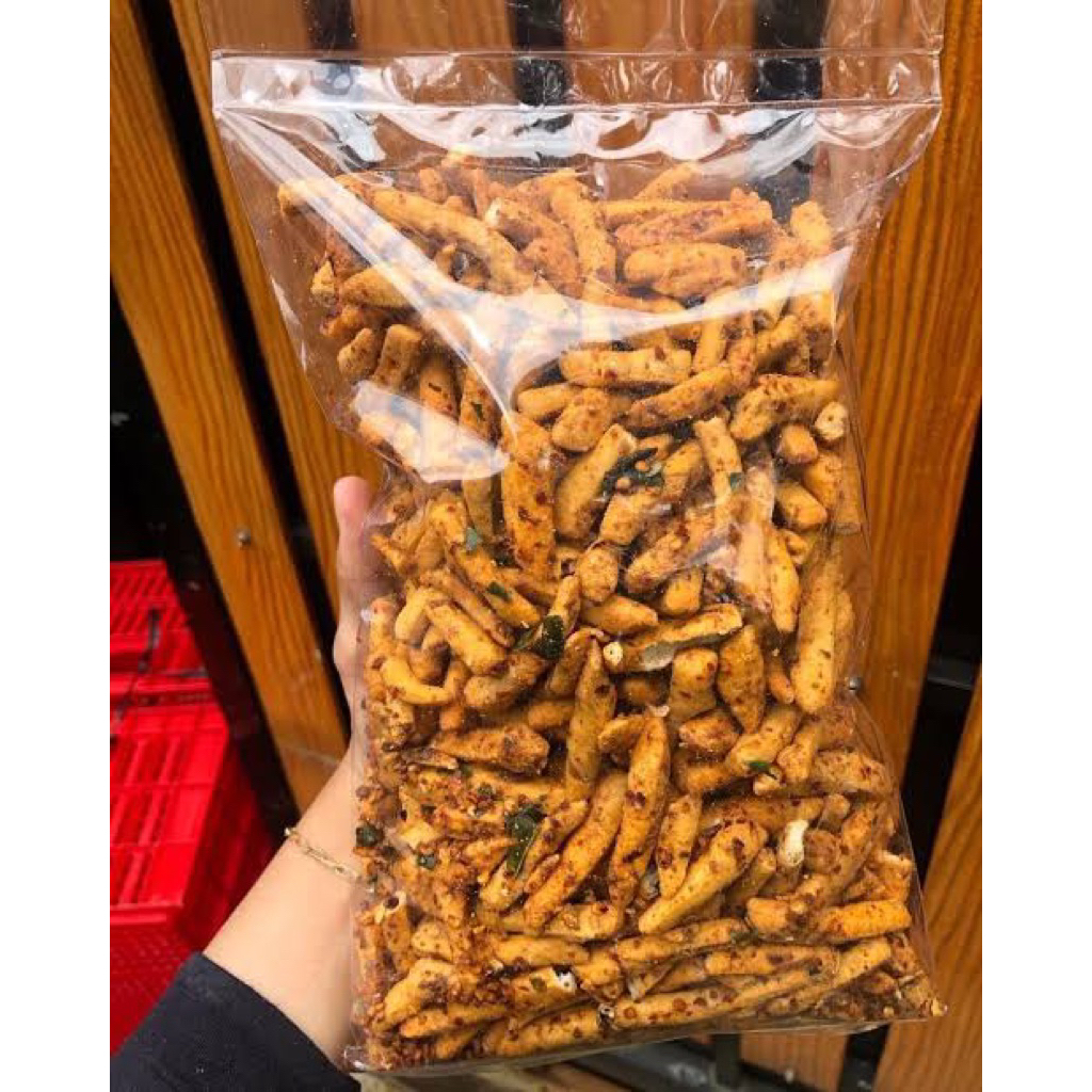 

Basreng Stick Bastik Stik Pedas Daun Jeruk Renyah