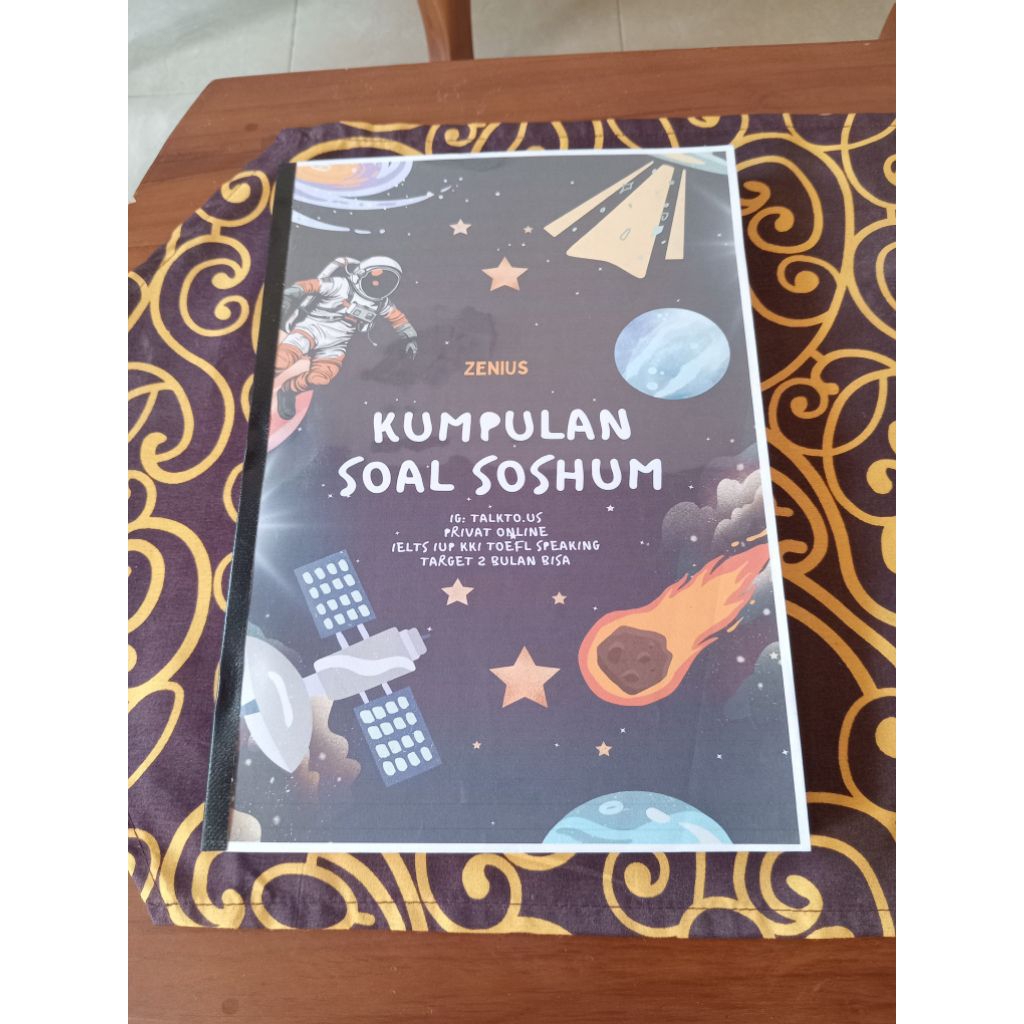 Buku Kumpulan Soal Zenius Soshum dan Matematika