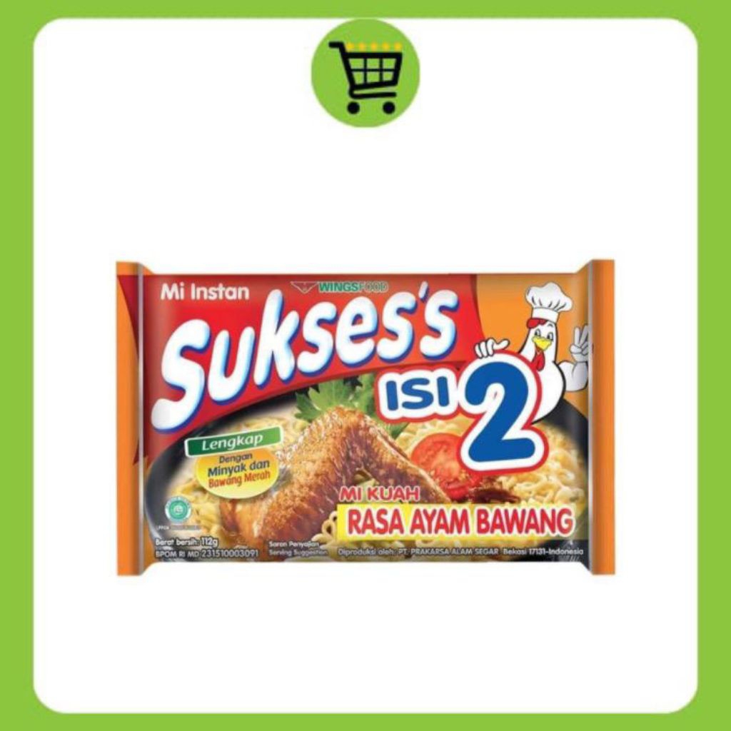 

•DailyMart• [BUNDLE 5] Mie Sukses Isi 2 Rasa Ayam Bawang 115gr