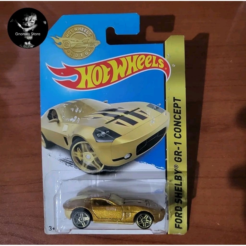 Hot Wheels Ford Shelby GR-1 Concept Gold