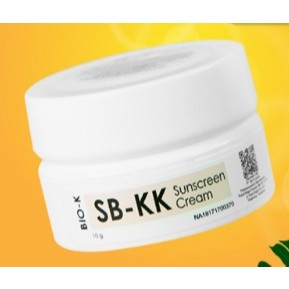 Bio Kusuma- Sunscreen SB KK / SB-KK Pelindung Wajah Sunscreen Aging Skin 10 Gr