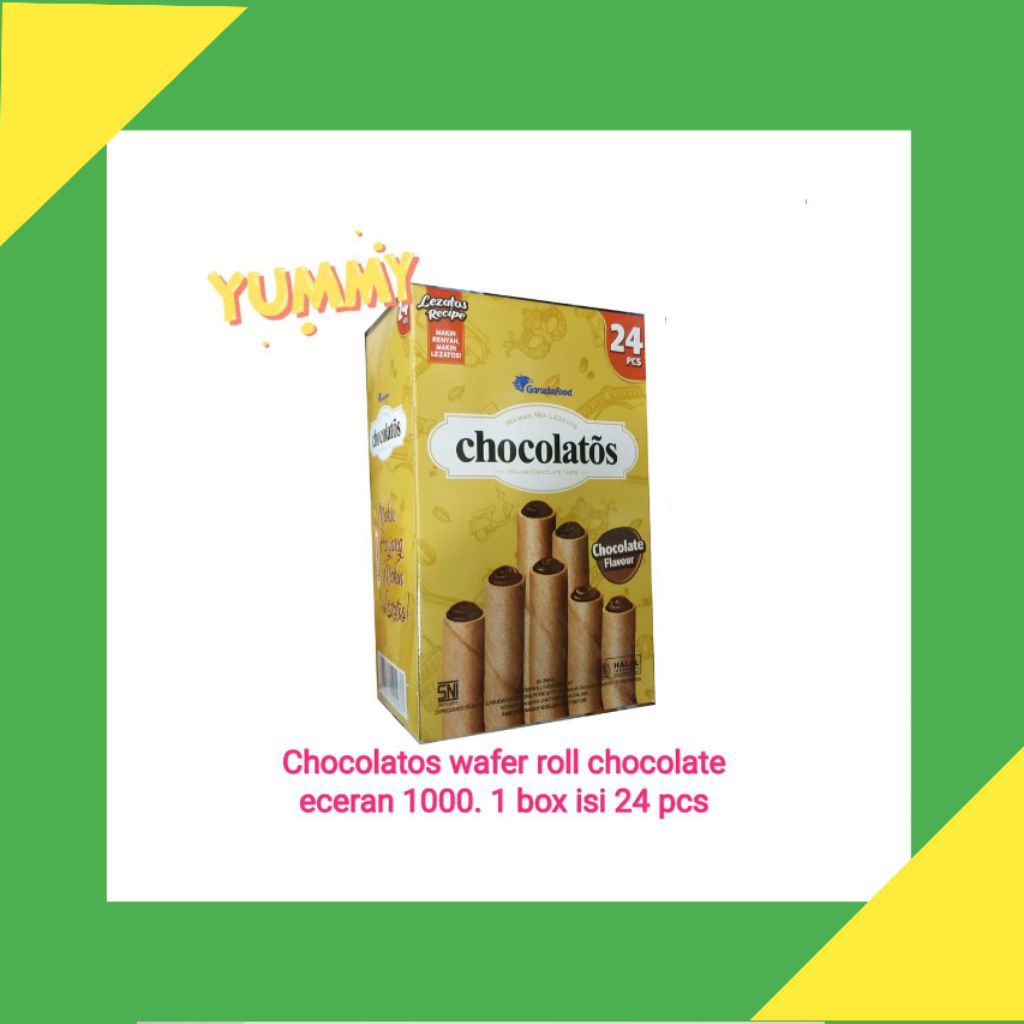 

Chocolatos chocolate eceran 1500 | box isi 24 pcs
