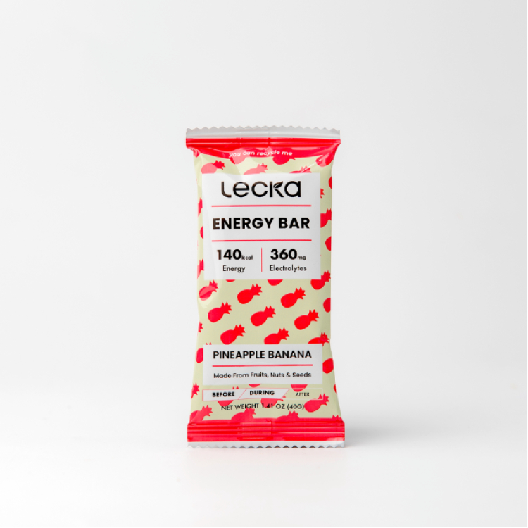 

LECKA - Energy Bar - Pineapple Banana