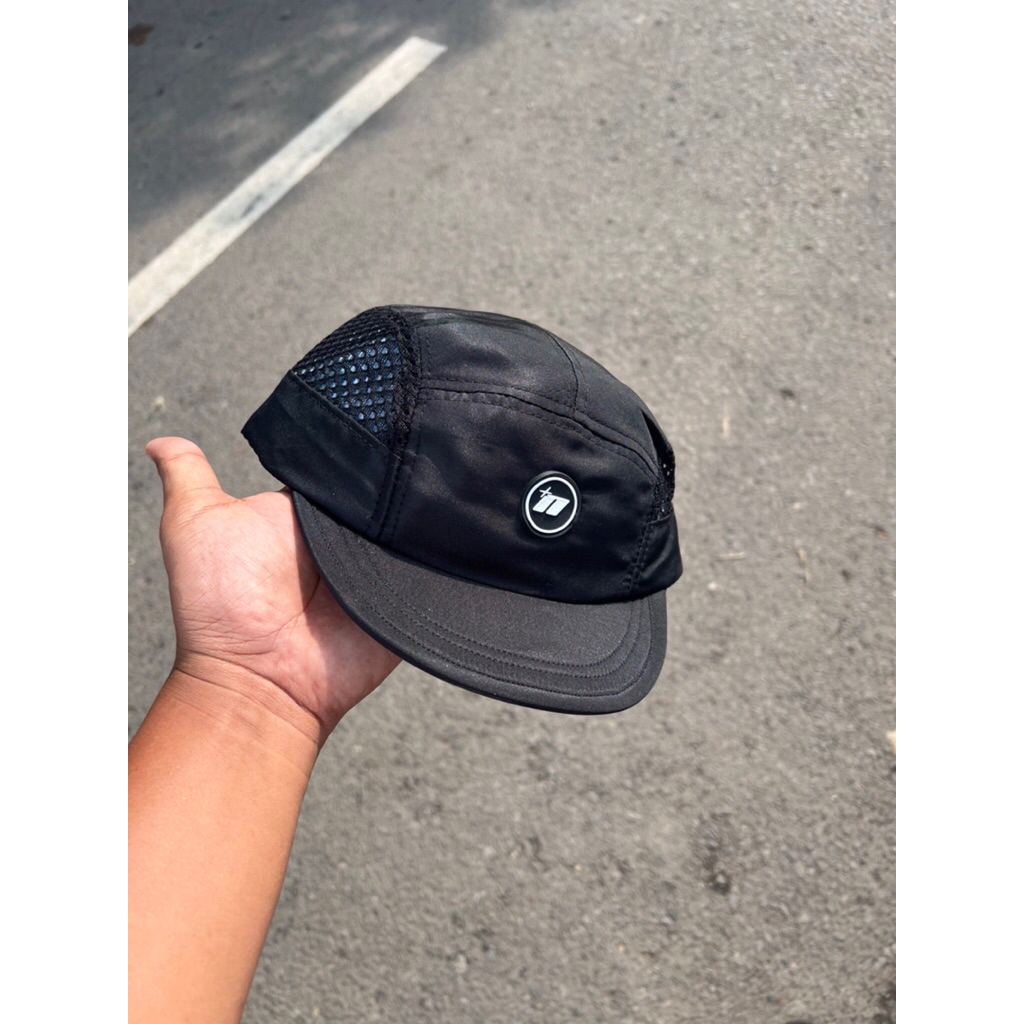Topi Distro 5Panel Lidah Pendek Original Nevaro.co Topi Running Kekinian