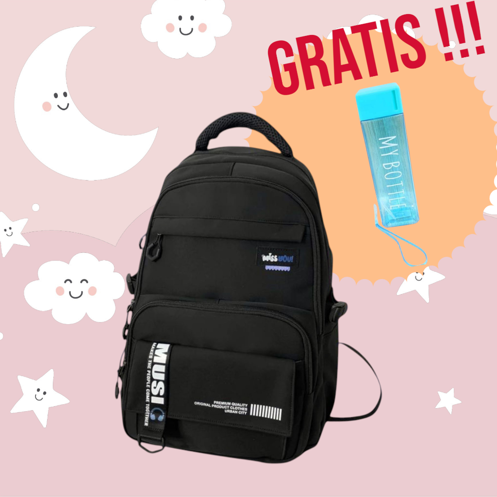 Tas Sekolah Anak Tas Multifungsi Tas Buku Kapasitas Besar