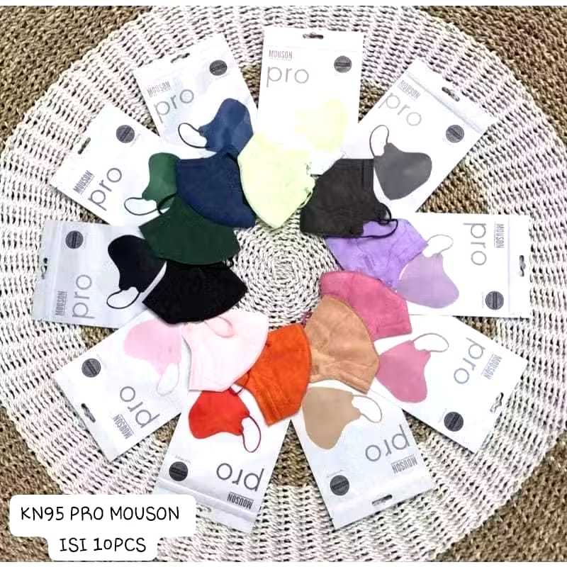 Masker Kn95 Mouson Pro isi 10 Pro Mouson Kn95 Isi 10pcs Kn95 Mask