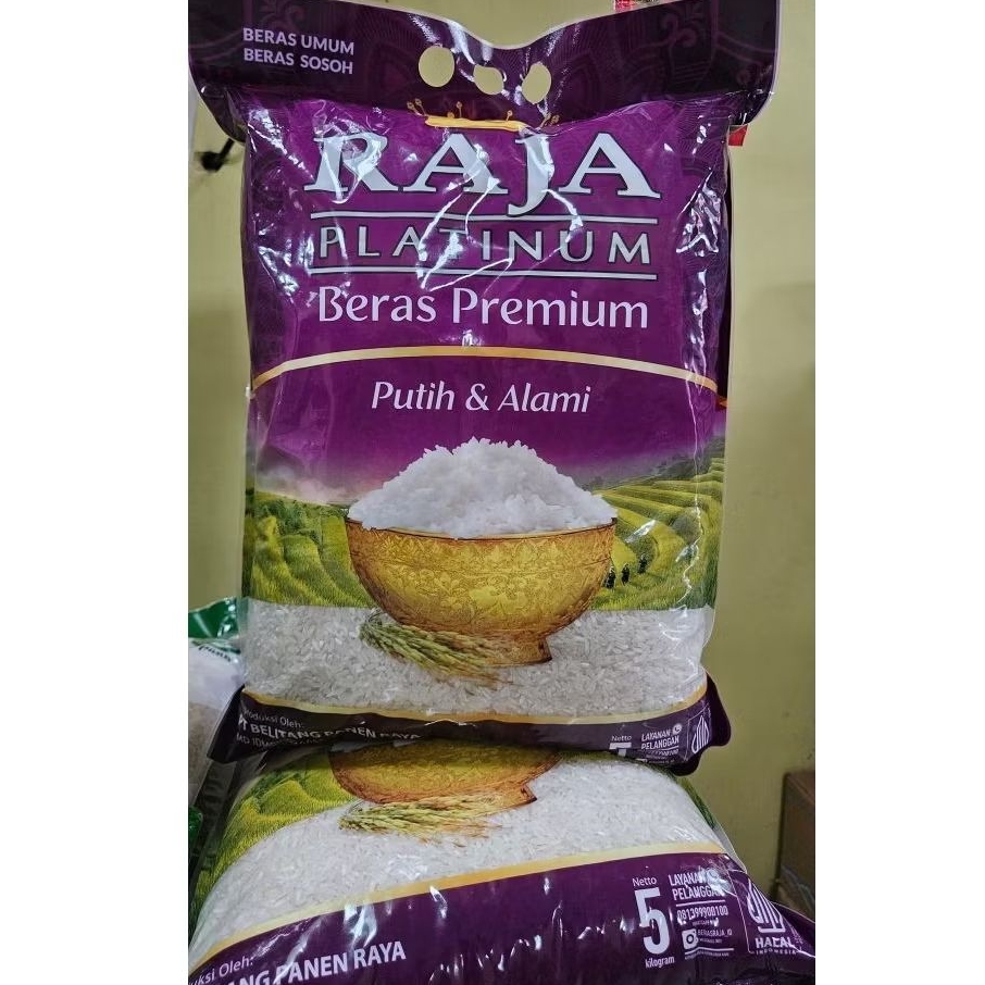 

Beras RAJA Platinum Beras SLYP 5kg