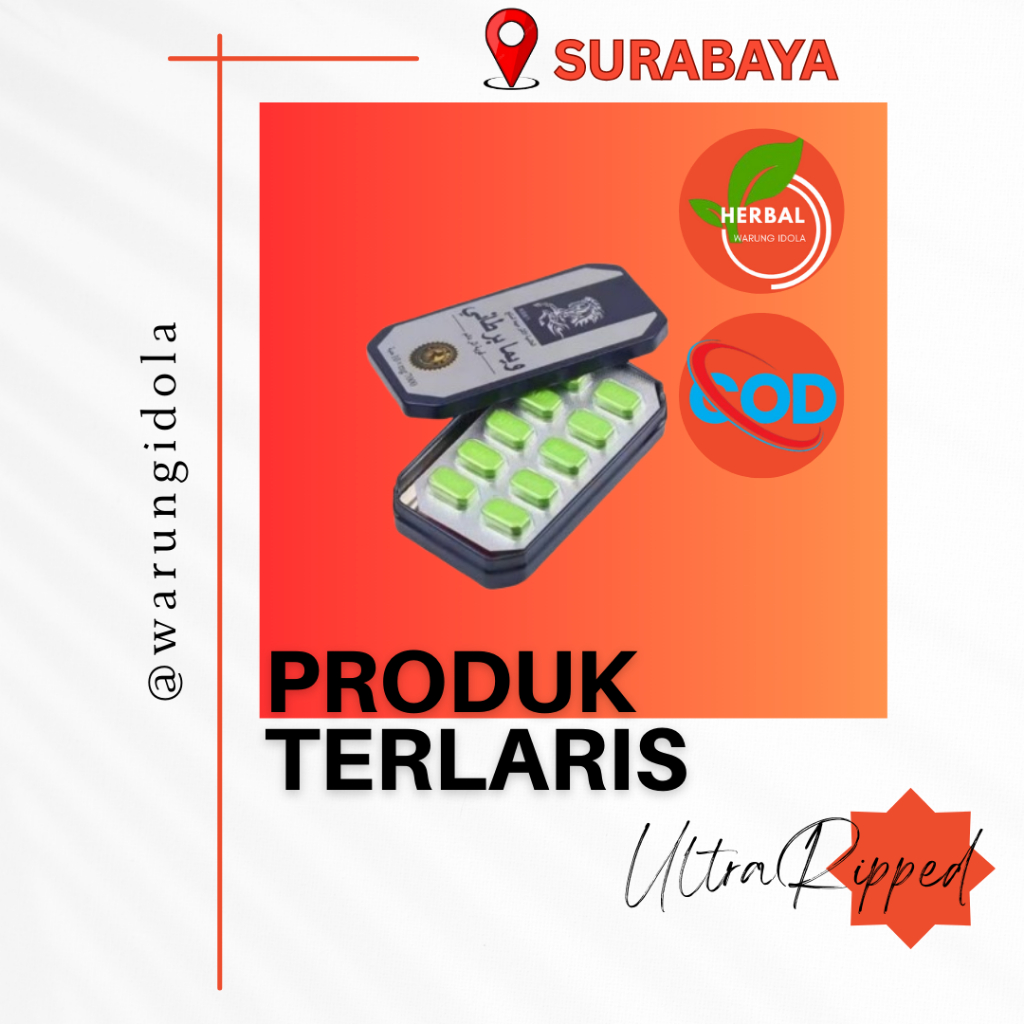 Promo Warung Idola,Obat Stamina Pria Tahan Lama Kuda Liar Arab WA YAUMA BARTHANI isi 10 ORIGINAL