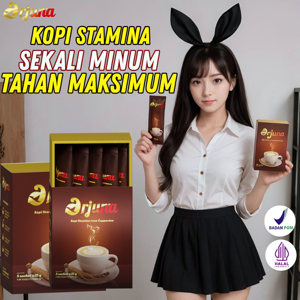 

KOPI ARJUNA - Kopi Stamina Herbal Membantu Manambah Daya Tahan Lama