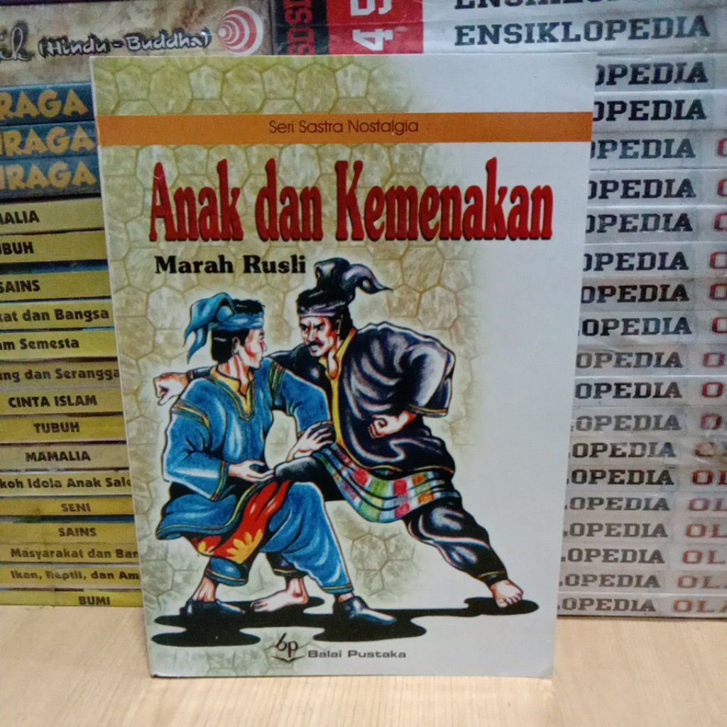Buku Original Seri Sastra Nostalgia ANAK DAN KEMENAKAN Marah Rusli