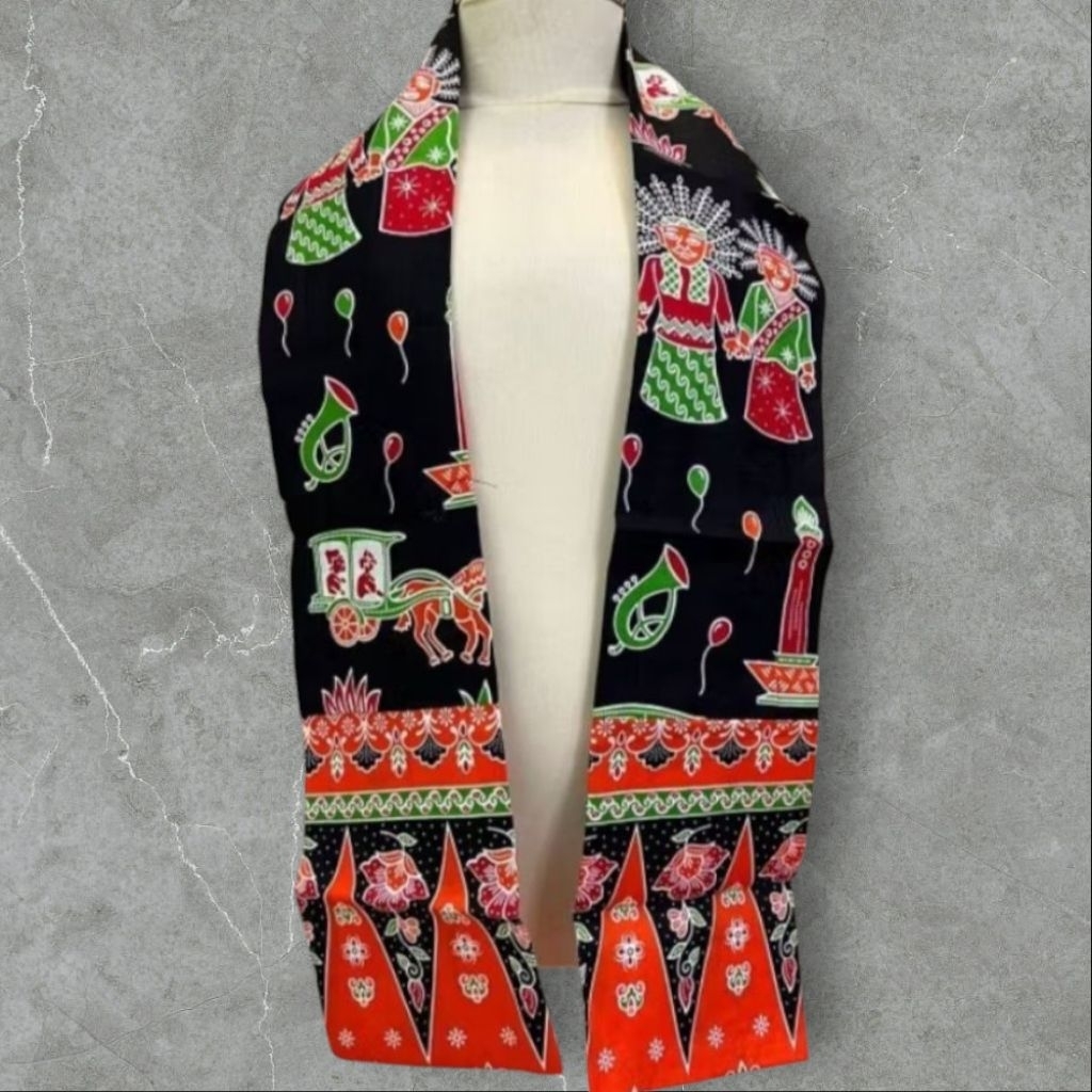 Cukin Betawi // Syal Cukin ondel ondel Betawi // cukin Betawi dewasa // cukin Betawi laki-laki// cuk