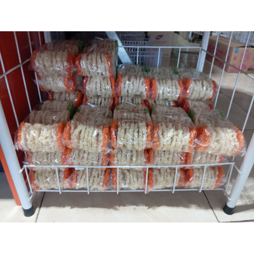 

1kg rengginang singkong/pathilo/patolo khas gunungkidul(6bks)