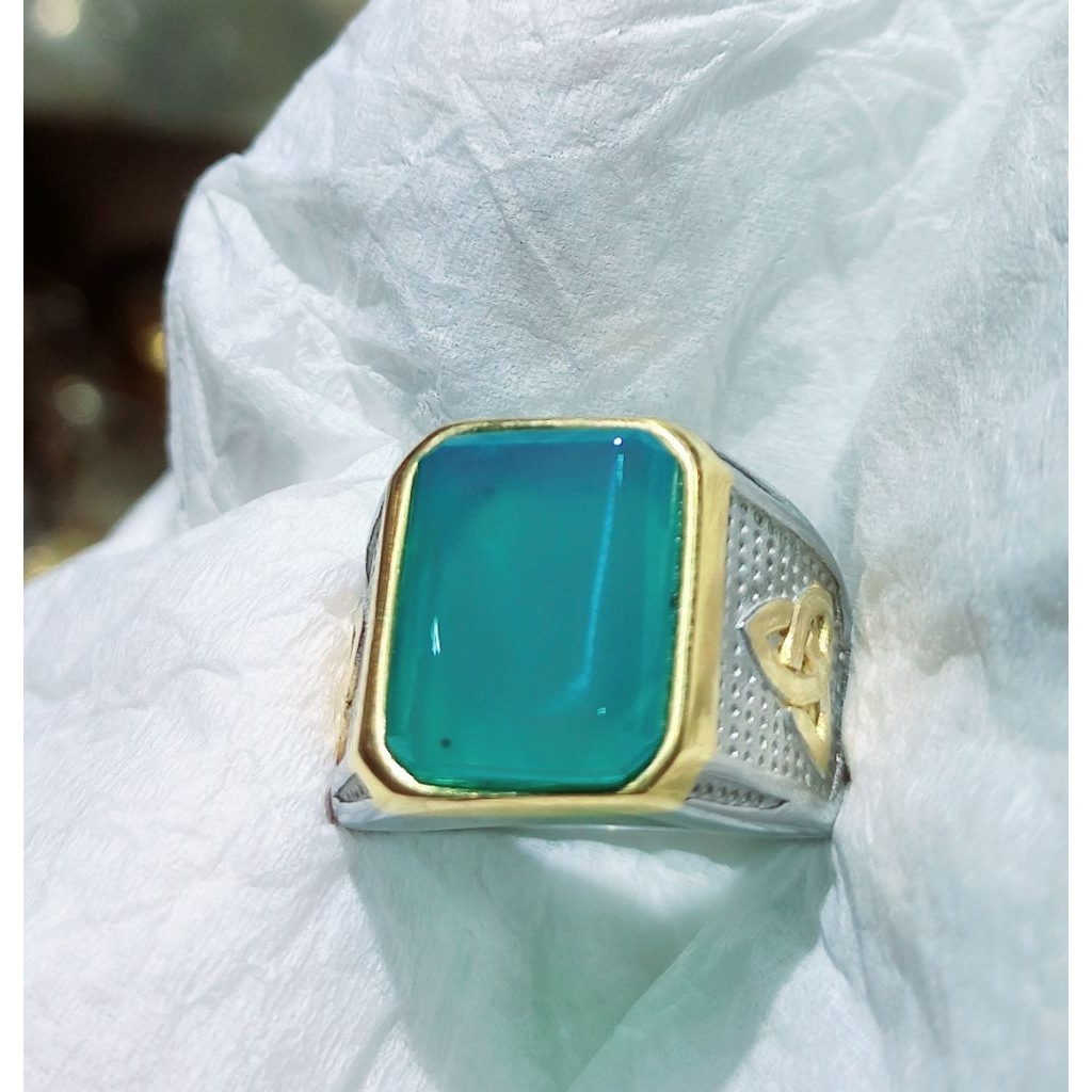 Cincin Batu Akik Bacan Asli Doko Kualitas Super Original sudah Siap pakai