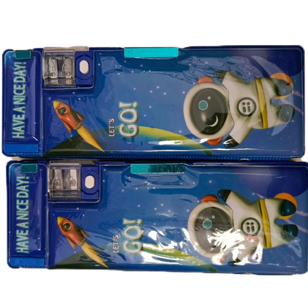 

TEMPAT PENSIL KARAKTER ASTRONOT HARGA TERJANGAKU COD READY LETS GO Have A Nice Day dengan Desain Astronot Lucu