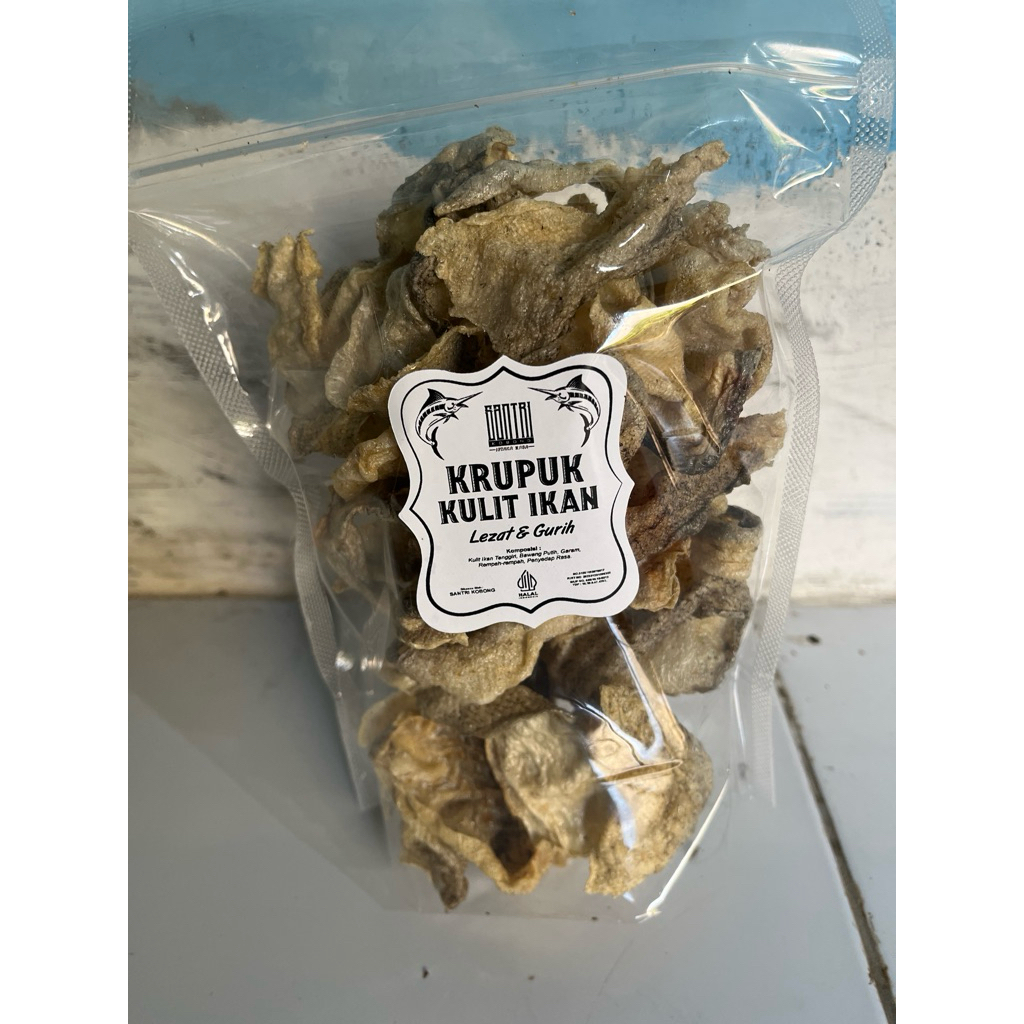 

keupuk kulit ikan tenggiri