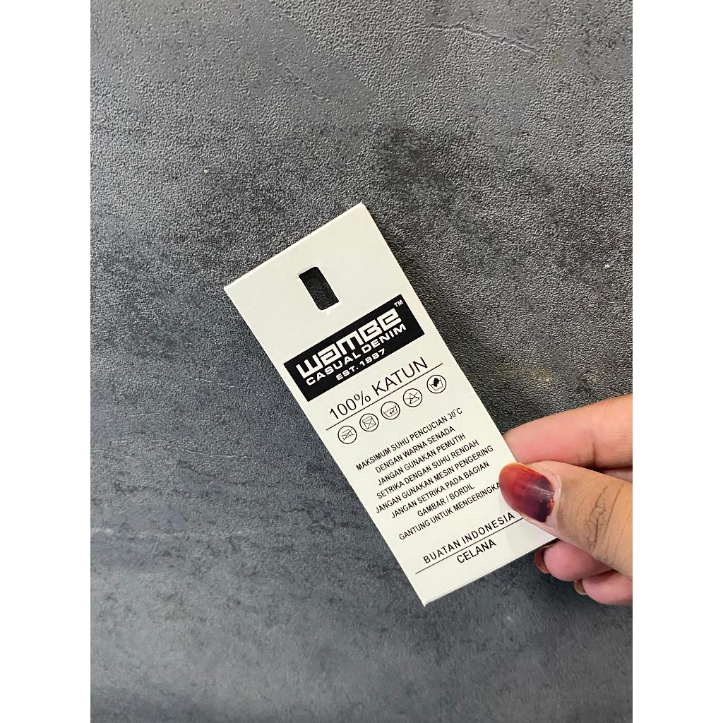 Label Hangtag Custom/Hang Tag/Hangtag Tebal/Hang Tag Custom/Hangtag Tebal  Hangtag Premium