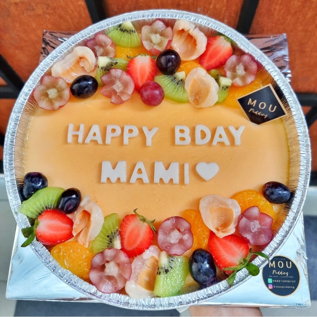 

Tropical Fruit Pudding Foil 22cm