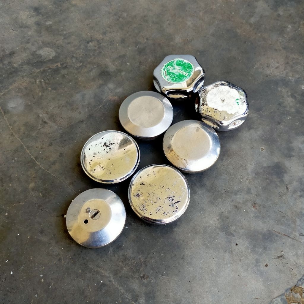 Tutup Tangki CB Diesel Original Tutup Diesel Segi 6 Enam Dan Slim Tipis Carry Original Bekas PNP CB 