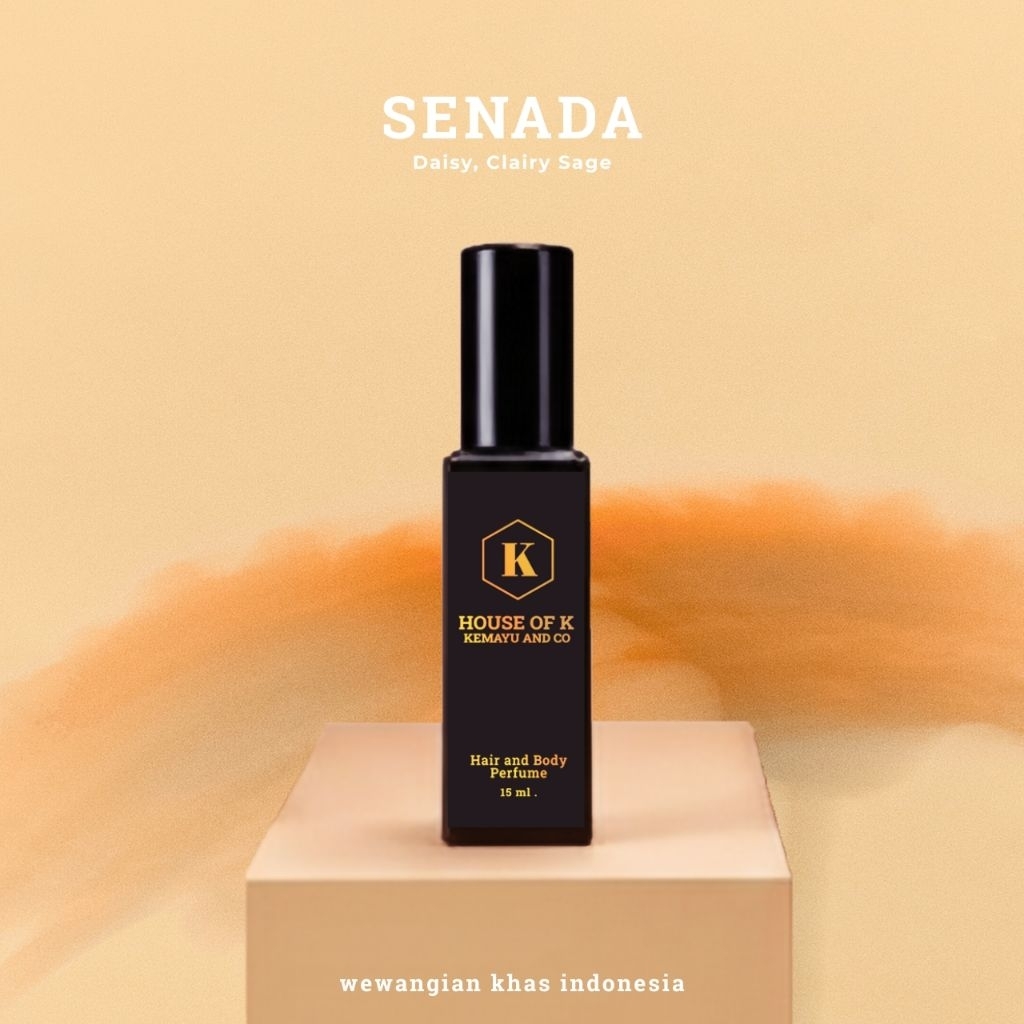 Kemayu & Co - Senada Hair and Body Perfume 15Ml | Travel Size Eau De Parfum