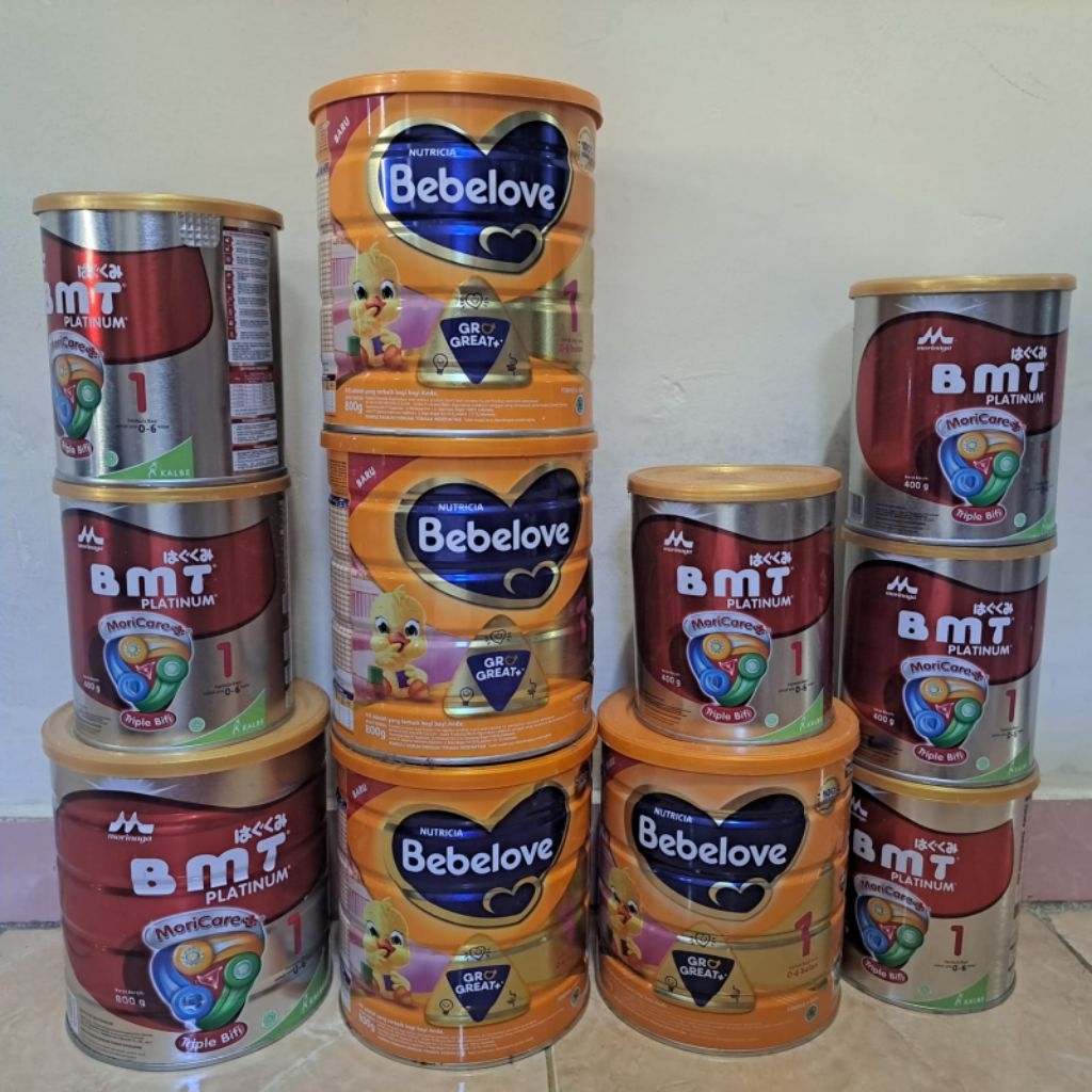 

kaleng bekas susu bebelove 800gr
