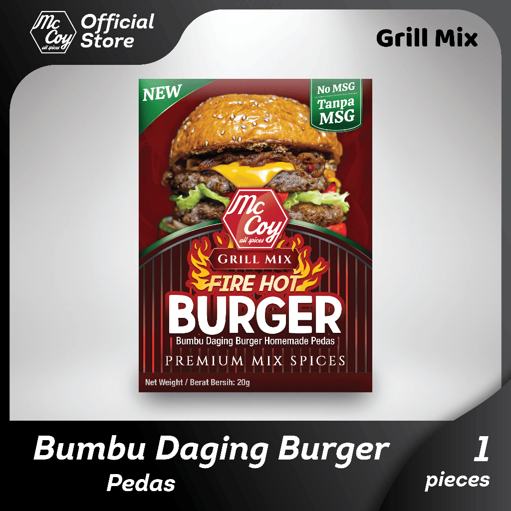 

Mc Coy Fire Hot Burger