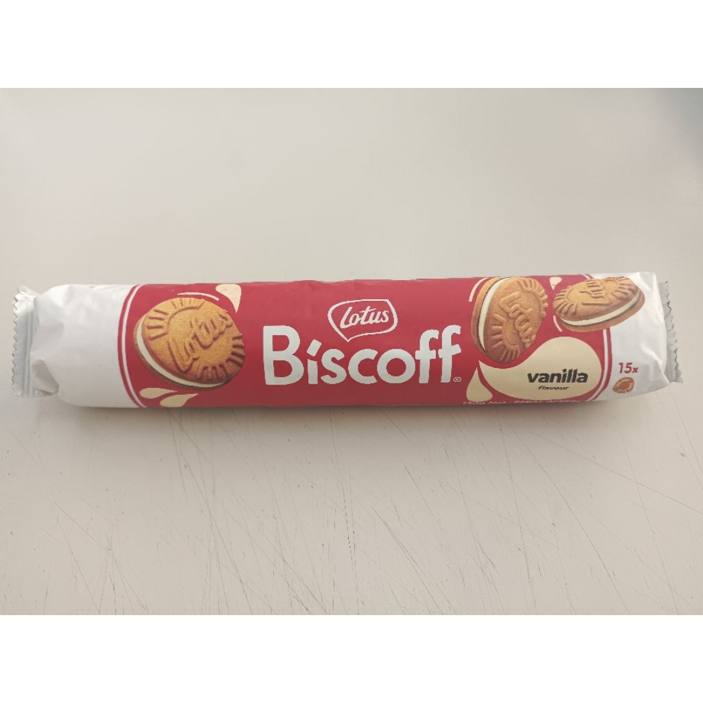 

BISKUIT LOTUS BISCOFF RASA VANILA CREAM 150GRAM