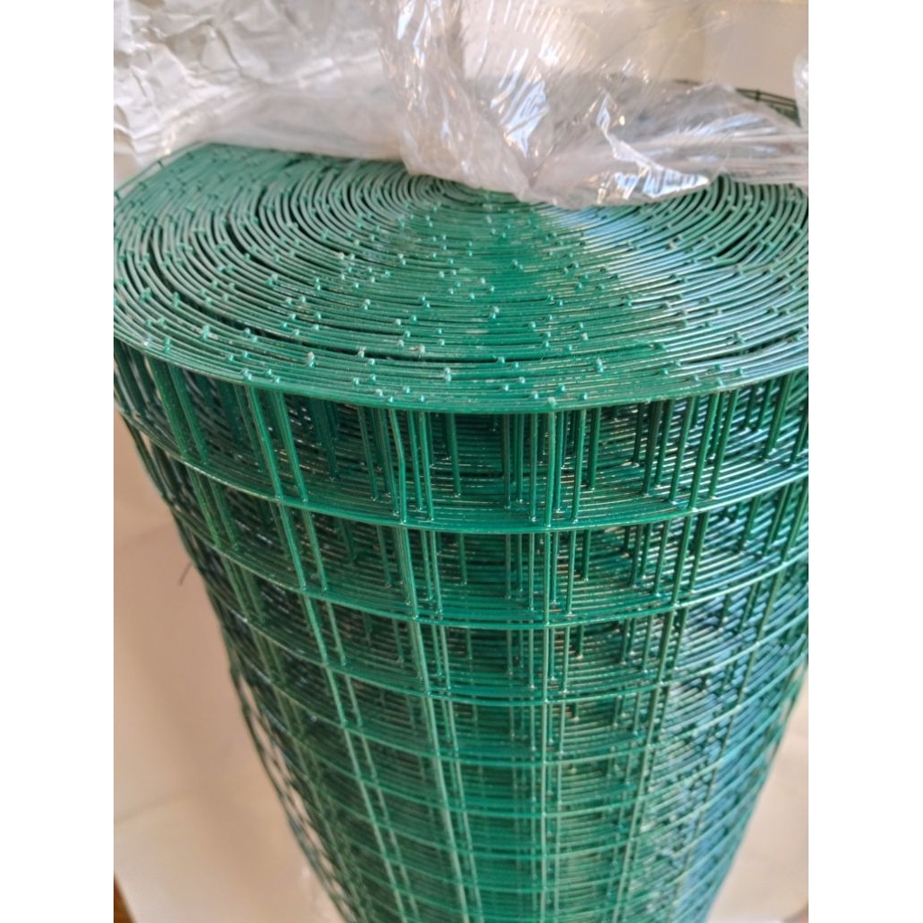 KAWAT PVC 1 INCH KAWAT LOKET LEBAR 100 CM KAWAT RAM ANTI KARAT LAPIS PVC KAWAT KANDANG