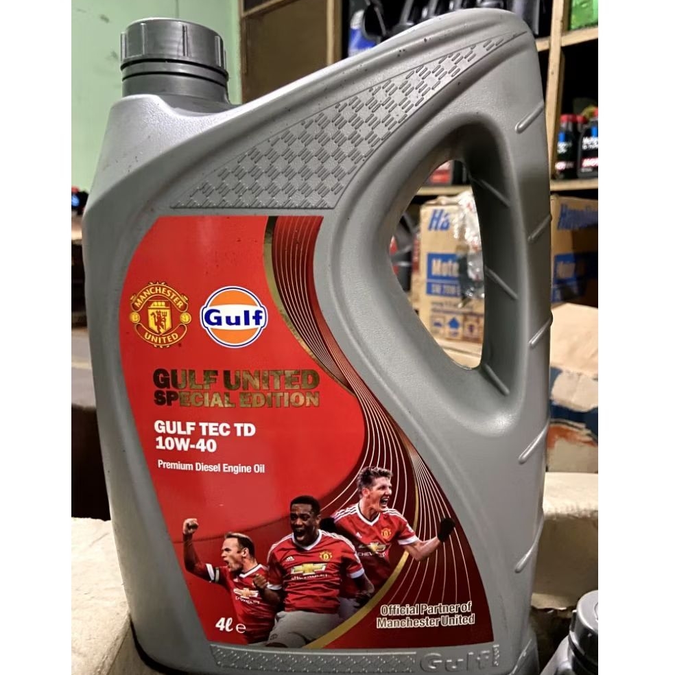 Oli Gulf Tec Td 10W-40 Diesel (4Liter)