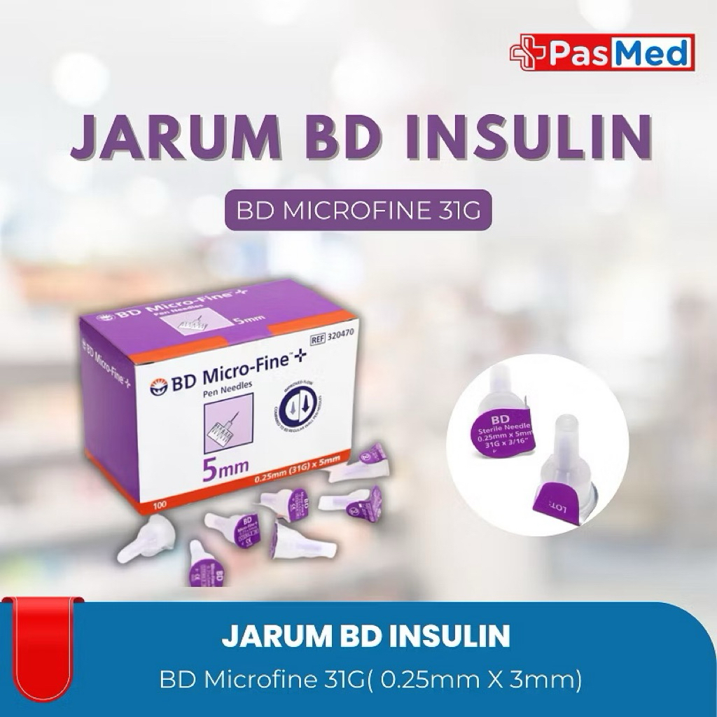 

Jarum Insulin Jarum Gula BD Micro-Fine