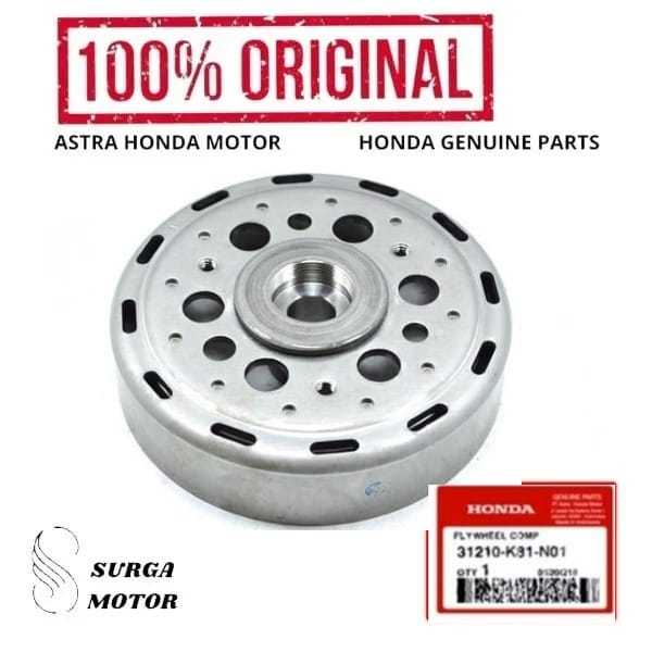 Magnet (Roda Gila)  BeAT eSP New K81 31210K81N01 31210-K81-N01 Magnit Flywheel Comp Beat ESP Beat St