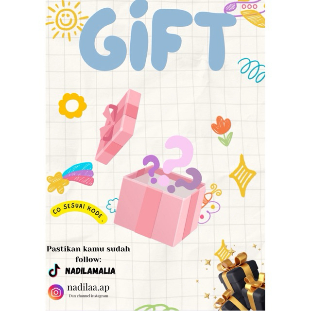 

HADIAH TEBAK GAMBAR | Naliar_store23