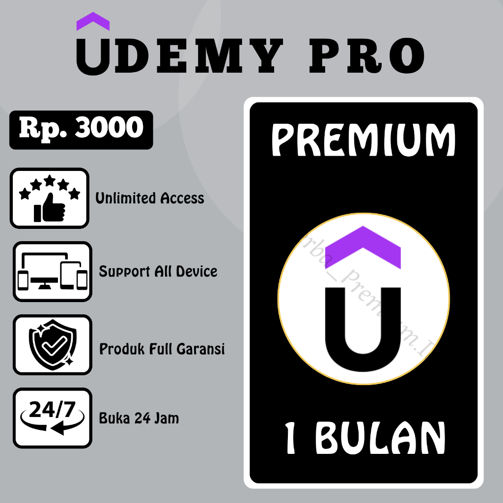 UDEMY PREMIUM 7 HARI (PERSONAL PLAN)