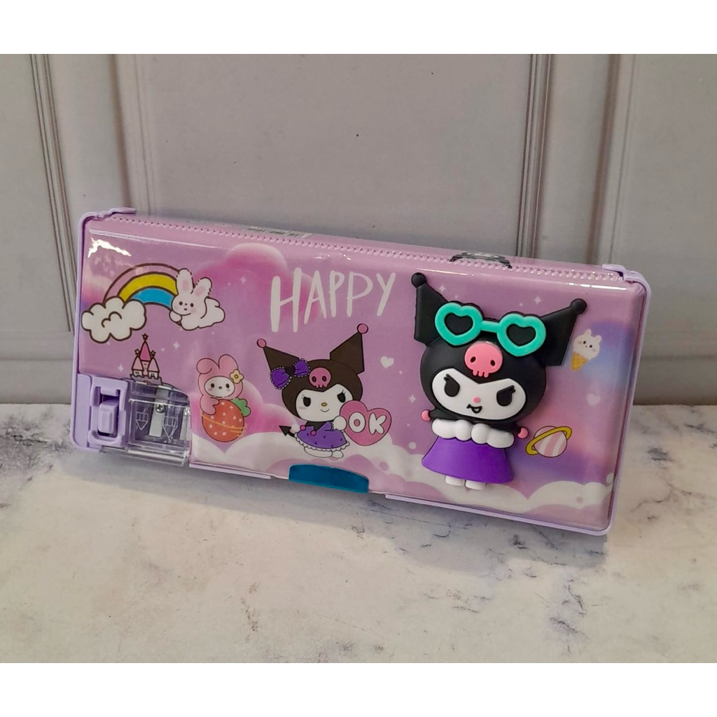 

TEMPAT PINSIL MAGNET 3D KODE 98-21 KUROMI//PENCIL CASE