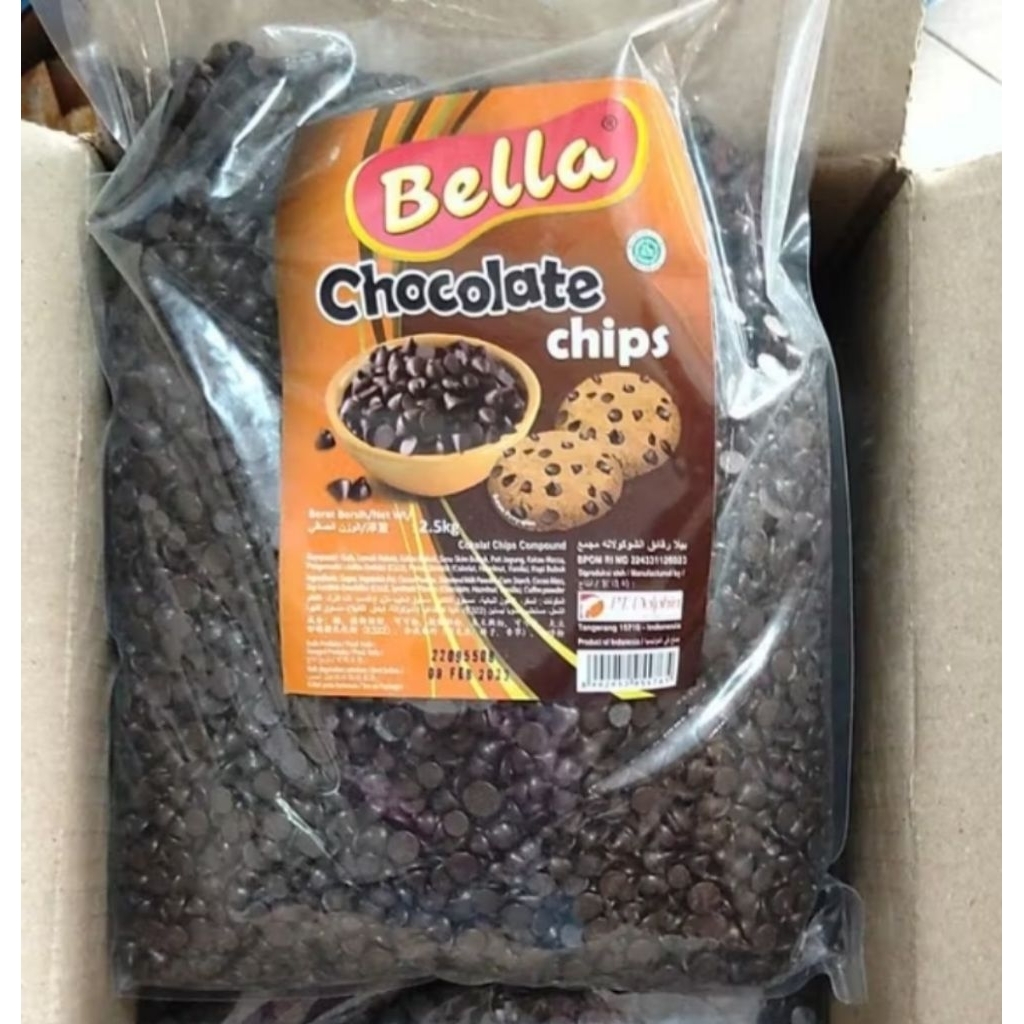 

Bella Choco Chips 2.5 kg Coklat