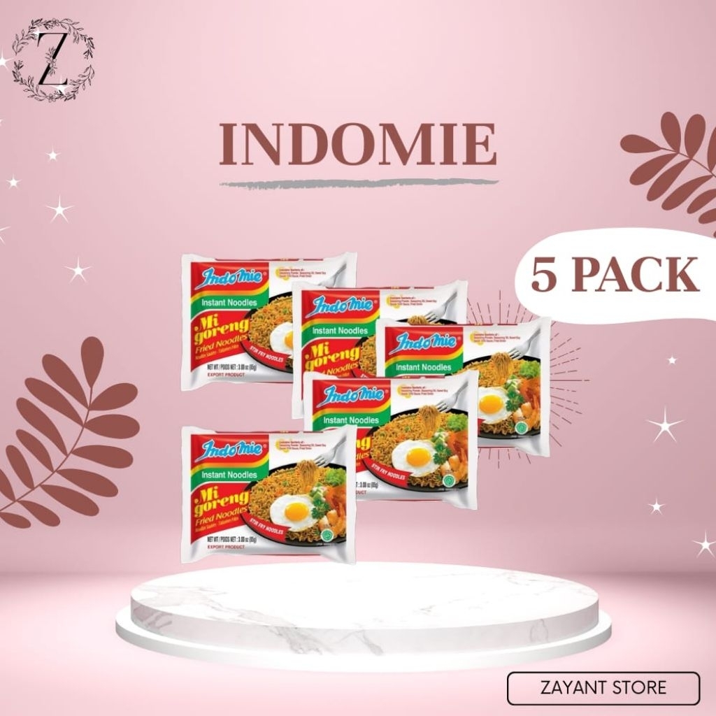 

INDOMIE mie GORENG PAKET isi 5 & 10 PCS