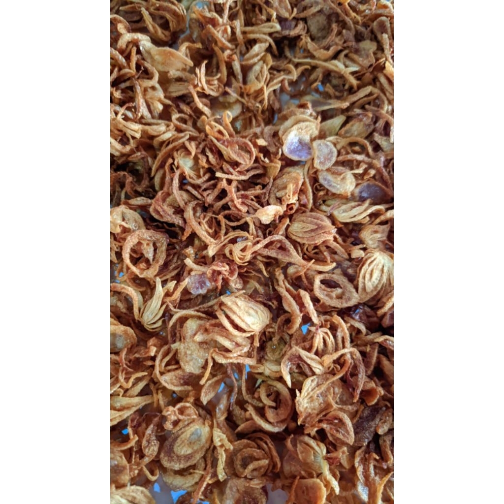 

Bawang Goreng renyah 250g | 100% Bawang goreng asli tanpa tambahan tepung