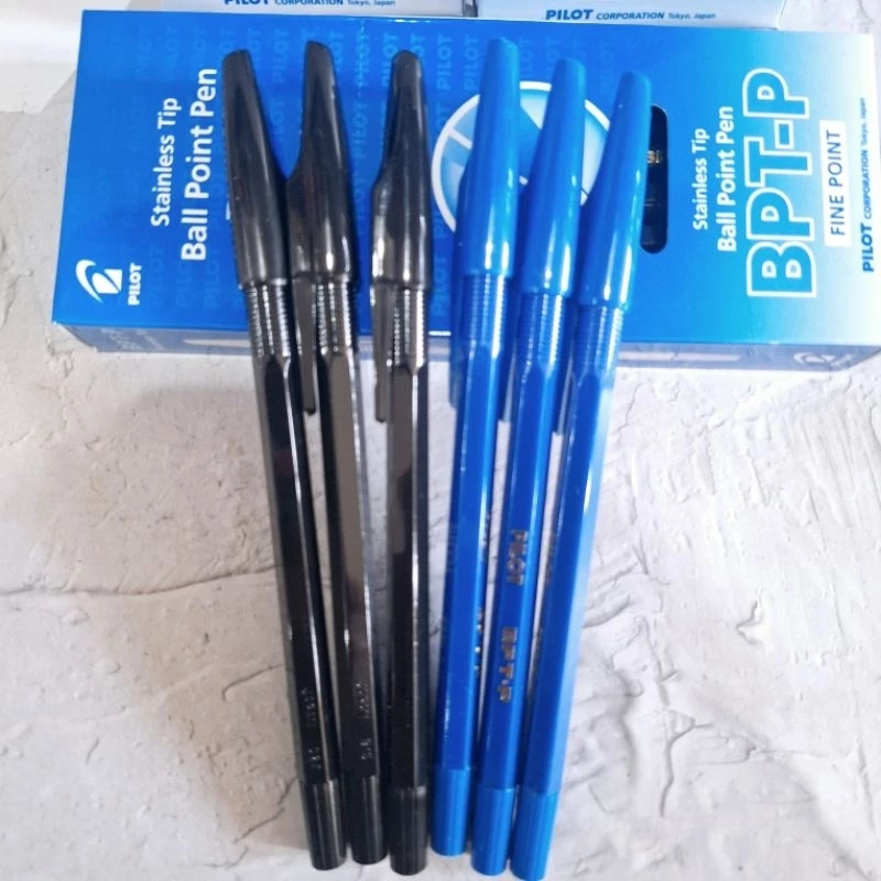 

Pulpen / Ballpoint Pilot BPT-P hitam isi 12 pcs