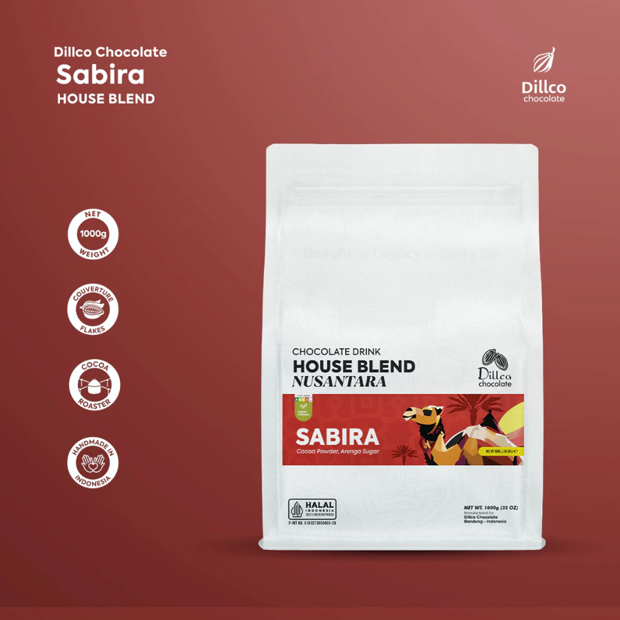 

DILLCO CHOCOLATE - SABIRA - House Blend Series 1 Kilogram