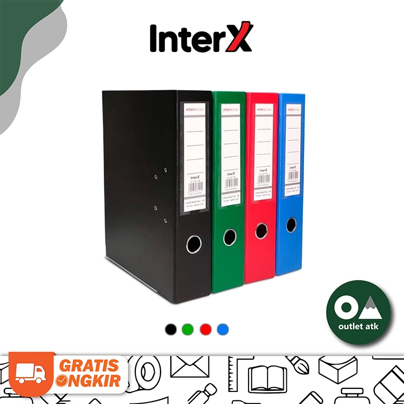 

Ordner Lever Arch File Inter X Folio / F4 7 cm