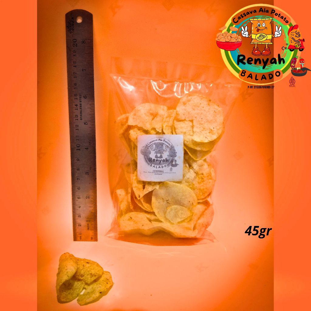 

Keripik Singkong "Cassafa Ala Potato" 45gr