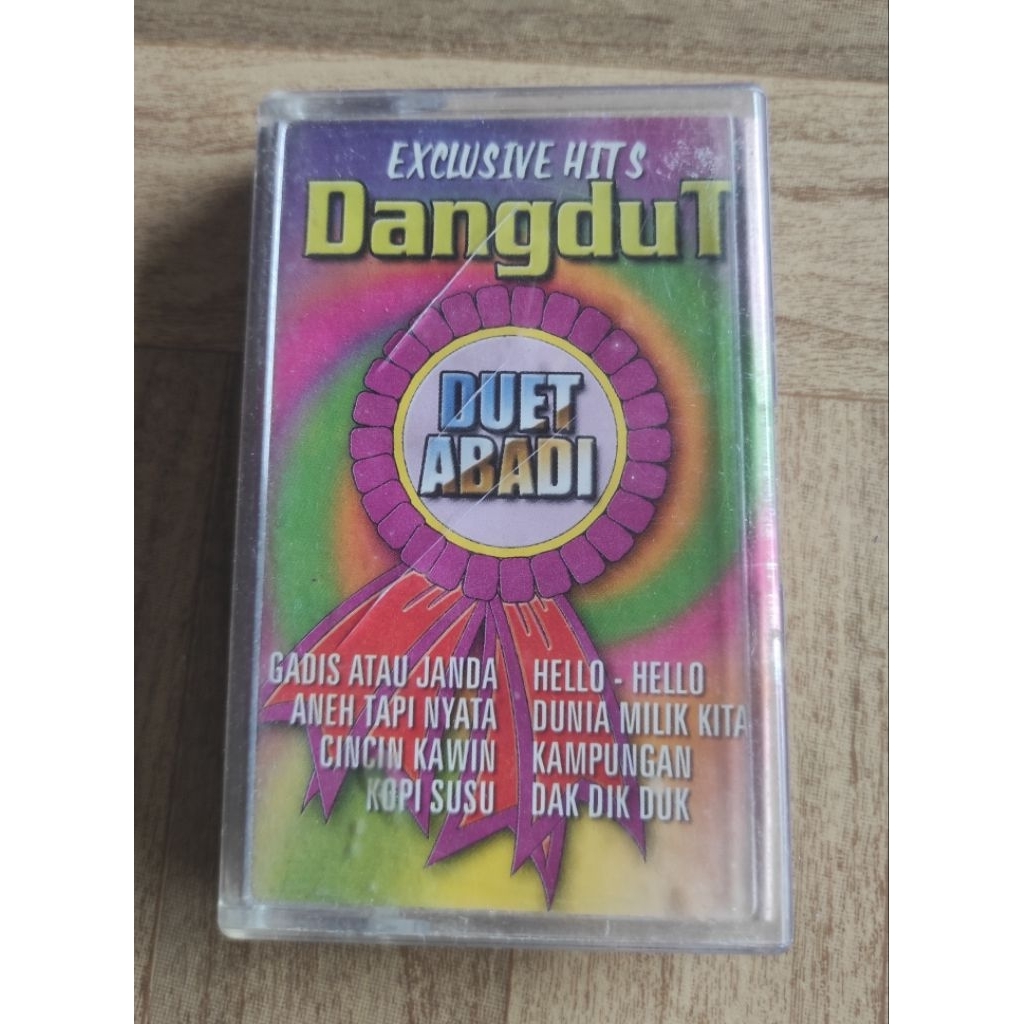 kaset pita exclusive hits dangdut ,"duet abadi"