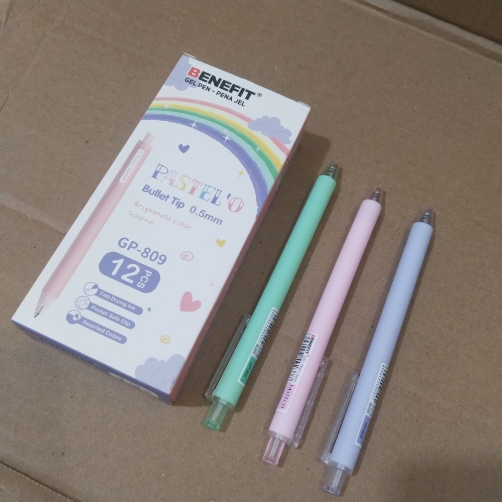 

1 Pcs Pulpen Benefit Pastel GP-809