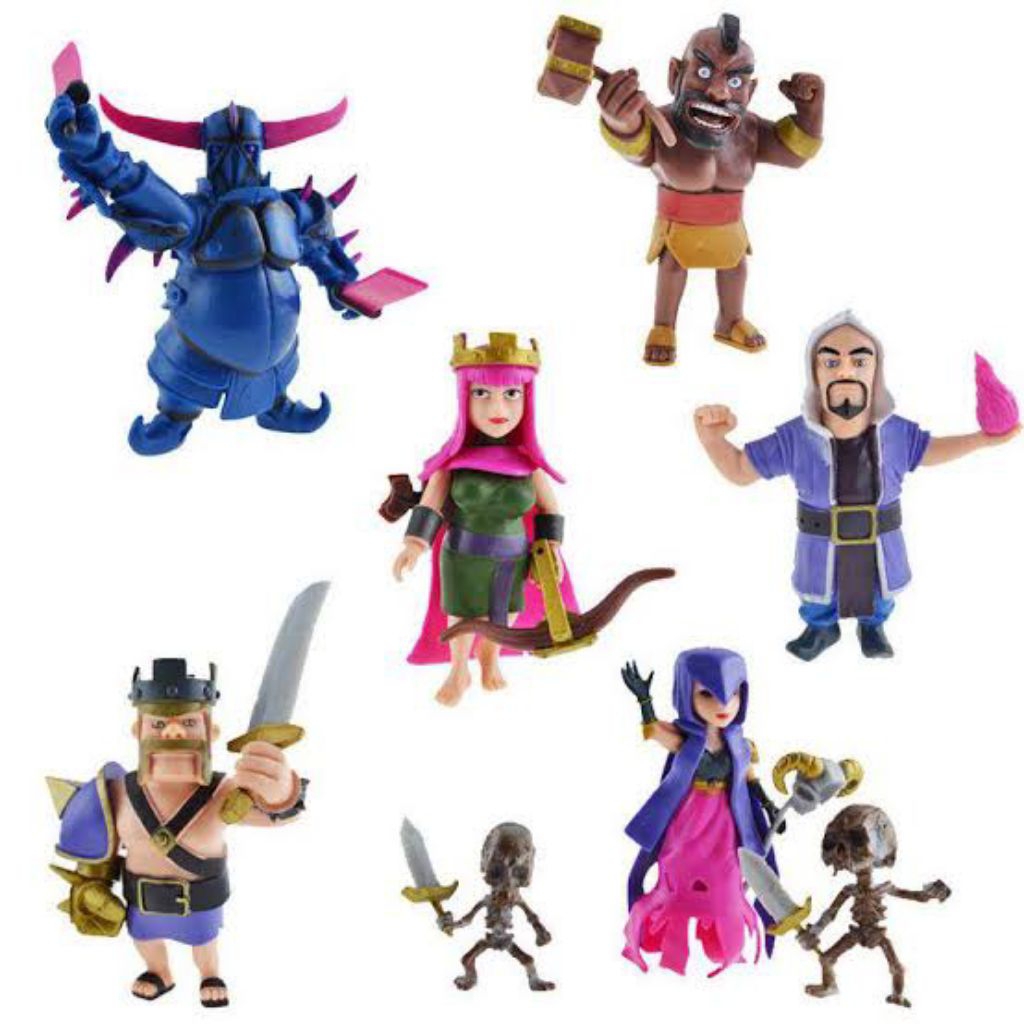 ACTION FIGURE GAME SERIES CLASH OF CLANS SET